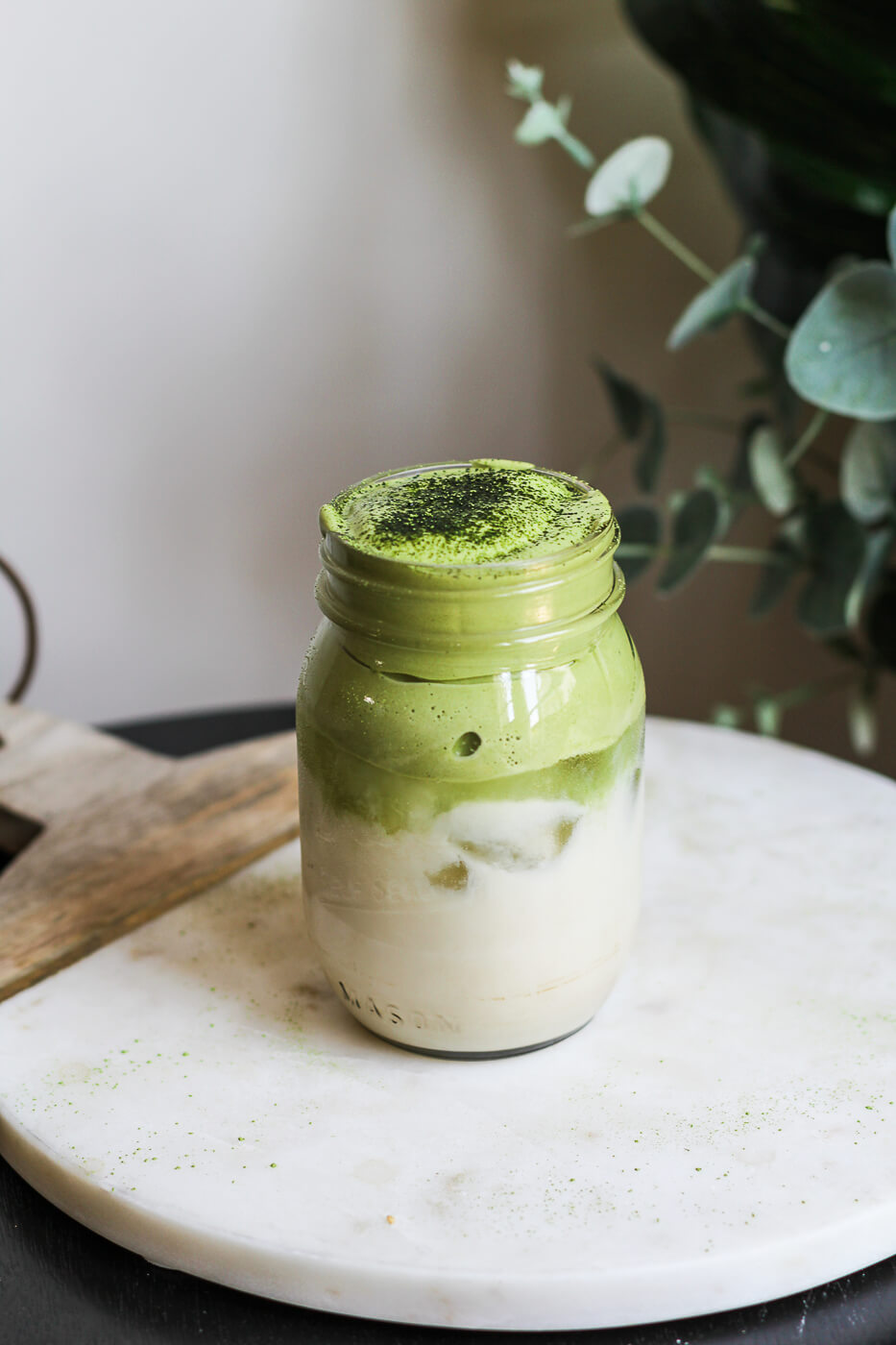 Eat Well, Explore Often - How To Make Dalgona Matcha - Whipped Matcha 